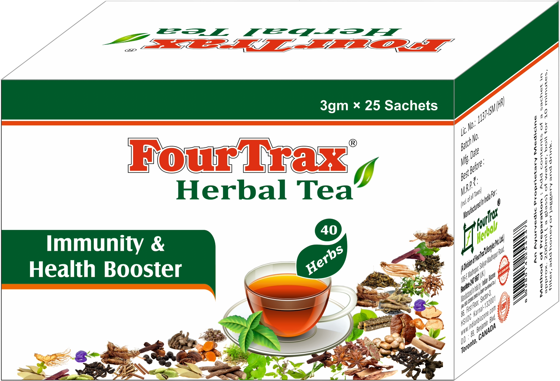 Herbal Tea - FourTrax Wellness