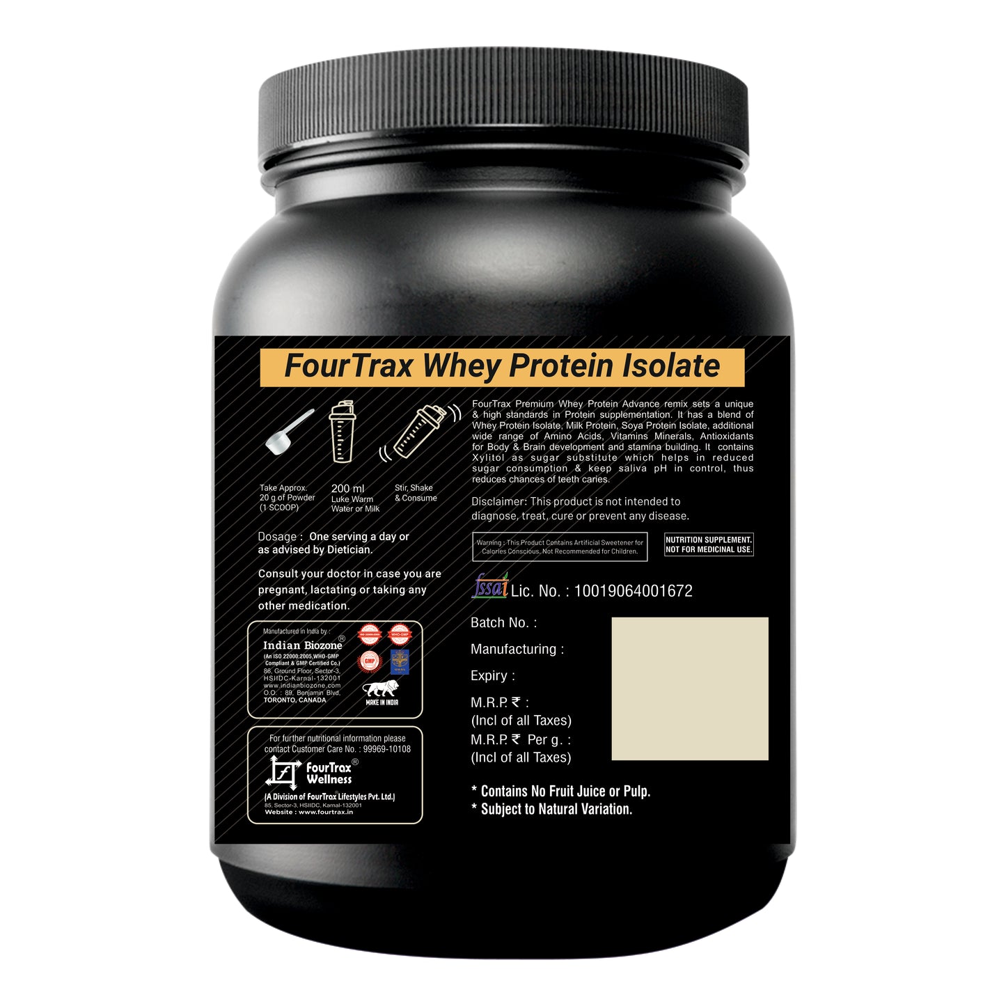 Whey Protein Isolate